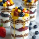 Refreshing Yogurt Parfait with Fresh Fruit and Granola Recipe