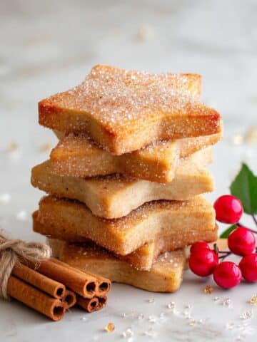 Cinnamon Shortbread Cookies Recipe