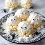 Ghost Marshmallow Popcorn Balls Recipe