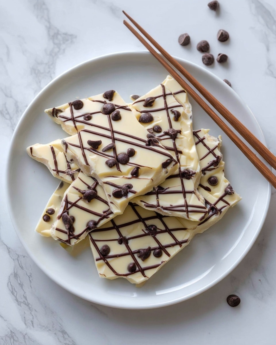 A clear glass rectangular dish lined with parchment paper holds an oval-shaped light yellow dough base. Over the dough, dark brown lines are piped in crisscross patterns resembling stitches, creating a textured web across the surface. A woman's hand is seen holding a piping bag, adding more of the dark brown lines to the dough. The dish sits on a white marbled surface. Photo taken with an iphone --ar 4:5 --v 7