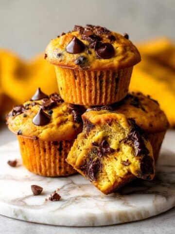Pumpkin Chocolate Chip Muffins Recipe