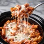 Slow Cooker Chicken Parmesan Pasta Recipe