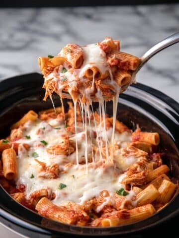 Slow Cooker Chicken Parmesan Pasta Recipe