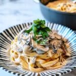 Creamy Miso Mushroom Pasta Recipe