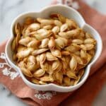 Roasted Pumpkin Seeds: A Crunchy, Salty Snack Made from Carved Pumpkin Leftovers Recipe