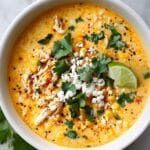 Easy Mexican Street Corn Soup Recipe