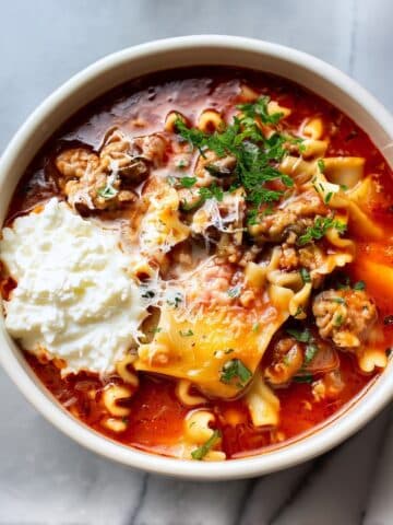 Easy Lasagna Soup Recipe