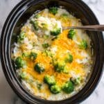 Slow Cooker Chicken and Broccoli Rice Recipe