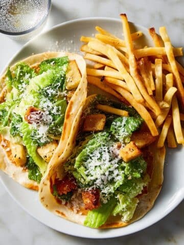 Easy Chicken Caesar Smash Tacos Recipe