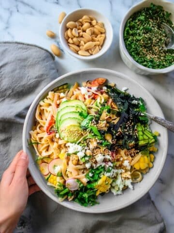 Thai Peanut Noodle Salad Recipe