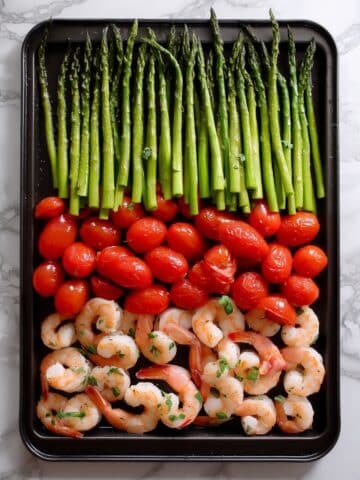 15 Minute Sheet Pan Shrimp Dinner Recipe