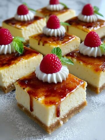 Crème Brûlée Cheesecake Bars Recipe