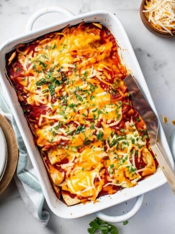 Turkey and Black Bean Enchiladas Recipe
