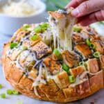 Cheesy Pull Apart Sourdough Bread Recipe