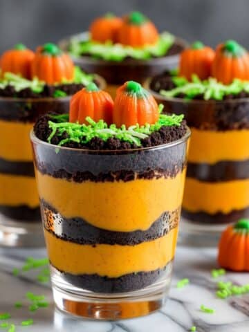 Pumpkin Patch Pudding Cups Recipe