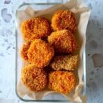 Baked Chicken Nuggets with Sweet and Sour Pineapple Sauce Recipe