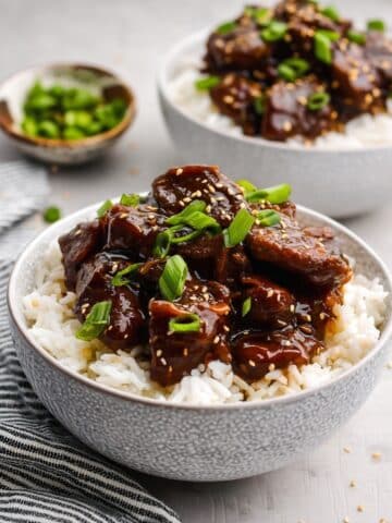 Slow Cooker Mongolian Beef Recipe