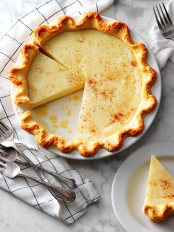 Sugar Cream Pie Recipe