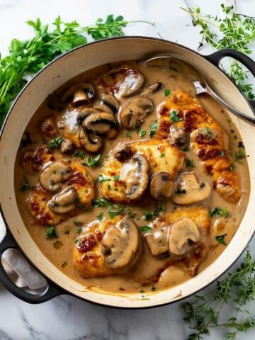 Creamy Mushroom Chicken Recipe