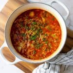 Stuffed Cabbage Soup (stove or pressure cooker) Recipe