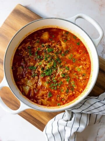 Stuffed Cabbage Soup (stove or pressure cooker) Recipe