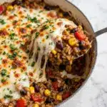 Mexican Ground Beef Casserole with Rice Recipe