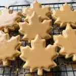 Maple Shortbread Cookies with Maple Glaze Recipe