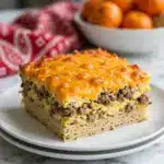 Breakfast Hashbrown Casserole with Sausage Recipe